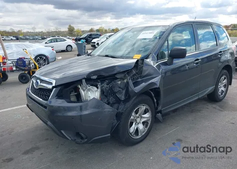 2014 Subaru Forester 2.5I z USA, uszkodzony, nr VIN JF2SJAAC4EH533175